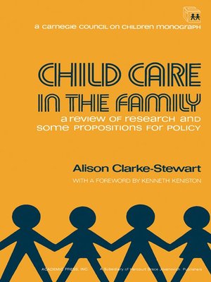 cover image of Child Care in the Family